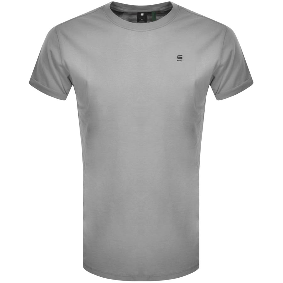 Alternative Image for ProductG Star Raw Lash Logo T Shirt Grey1